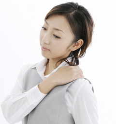 肩こり 首 背中の痛み 治療イメージ